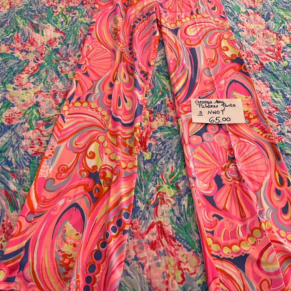 Lilly Pulitzer Georgia May palazzo pants. Size small NWOT
